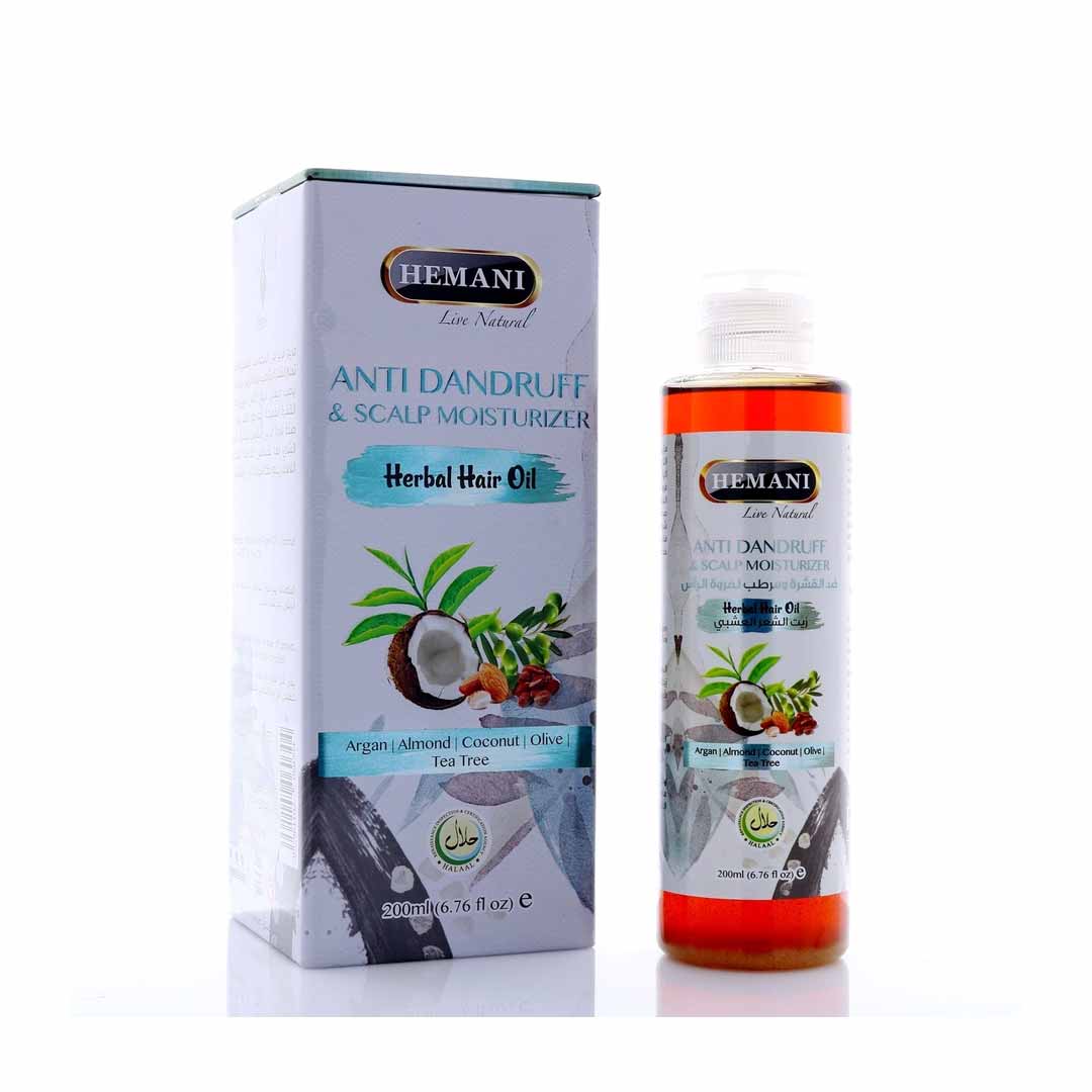 Herbal Hair Oil - Anti Dandruff & Scalp Moisturizer