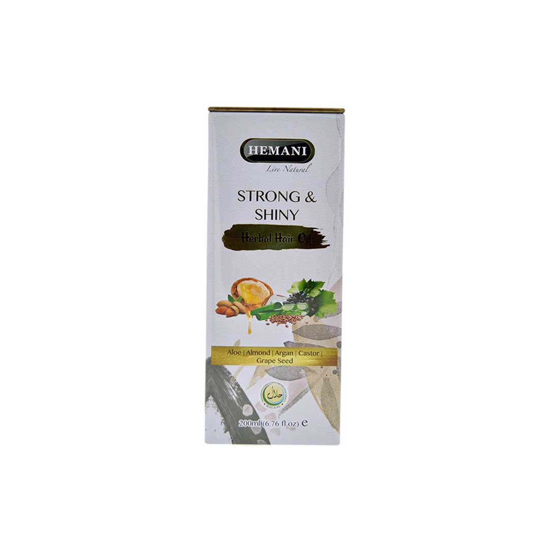 Strong & Shiny Herbal Hair Oil 200ml