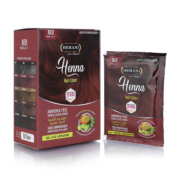 Henna Natural Hair Color 60g - Red