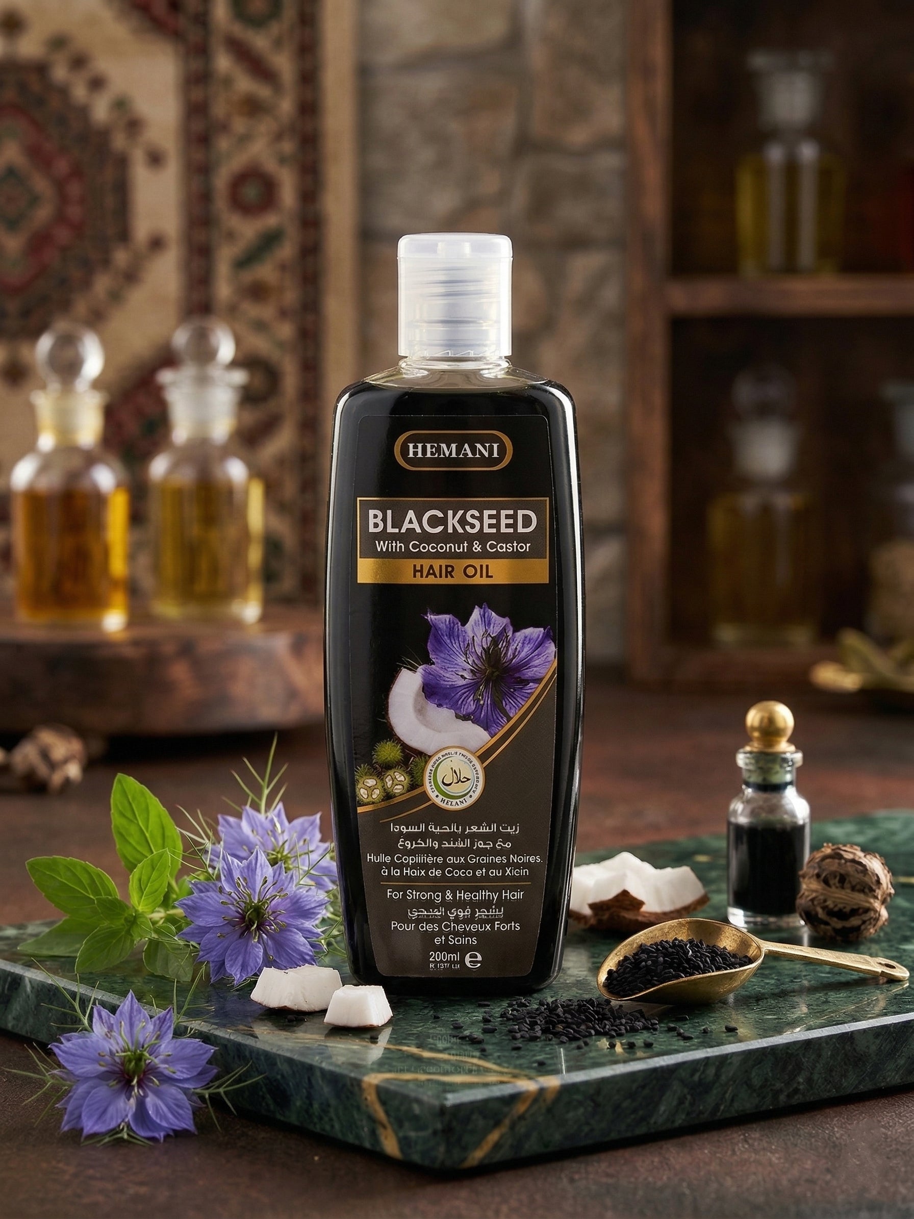Herbal Hair Oil - Black Seed (200ml)