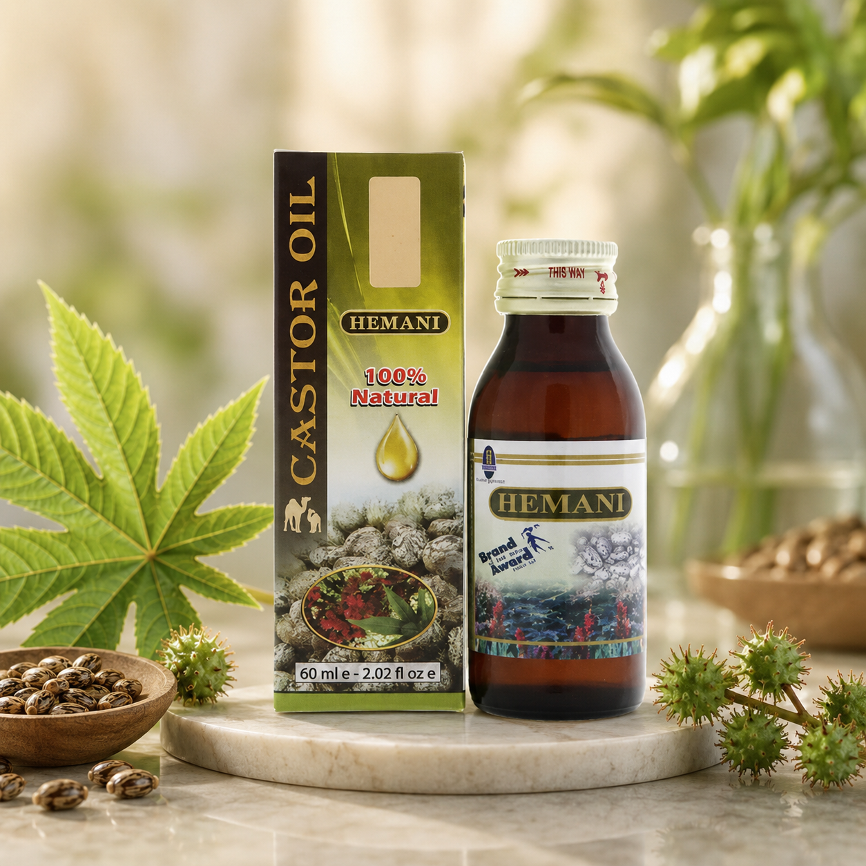 Herbal Oil 60ml - Castor