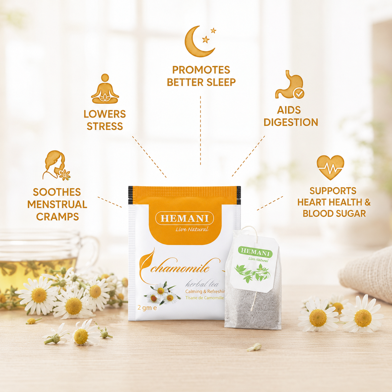 Herbal Tea - Chamomile 20 Tea Bags
