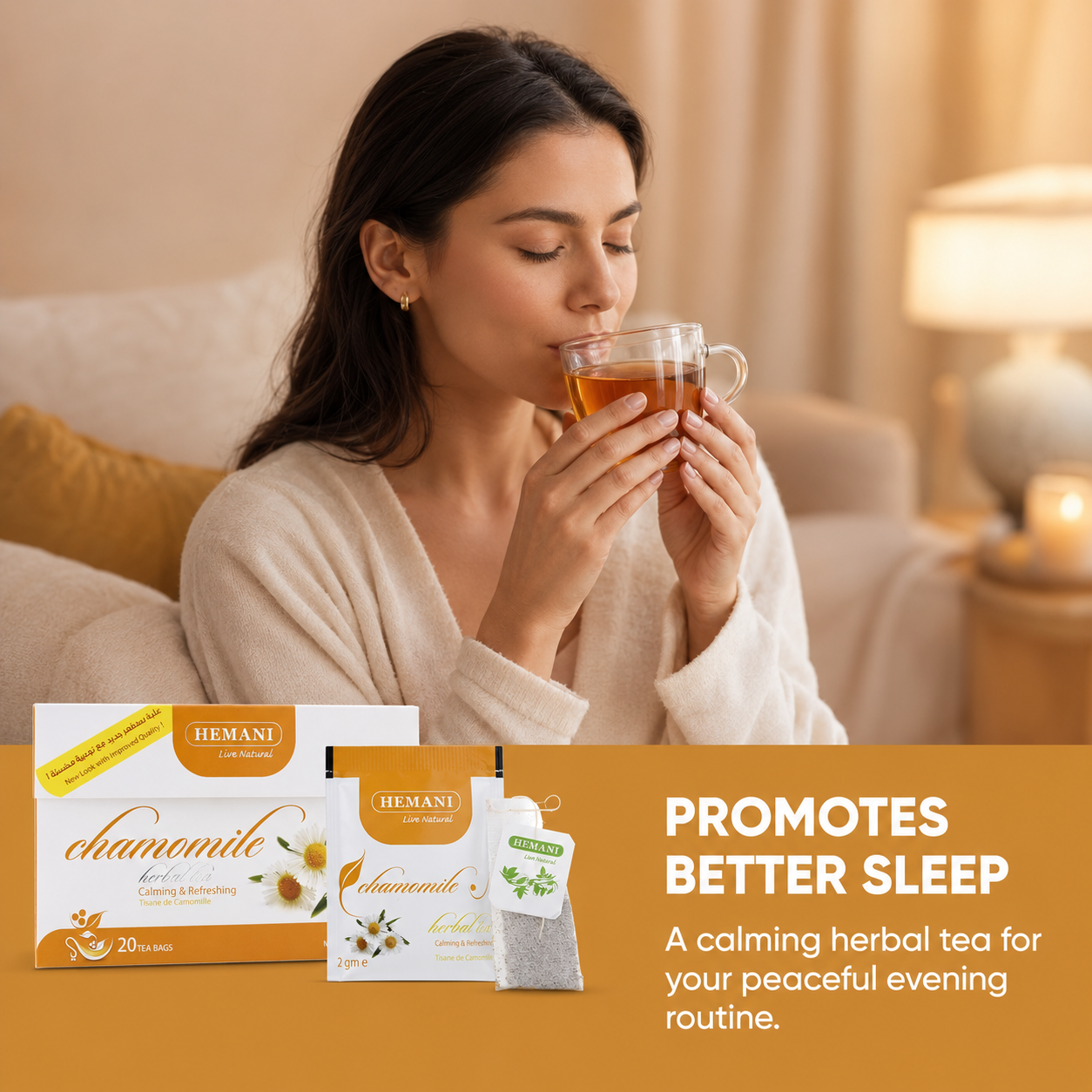 Herbal Tea - Chamomile 20 Tea Bags