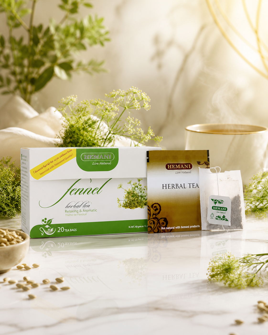 Herbal Tea - Fennel (20 Tea Bags)