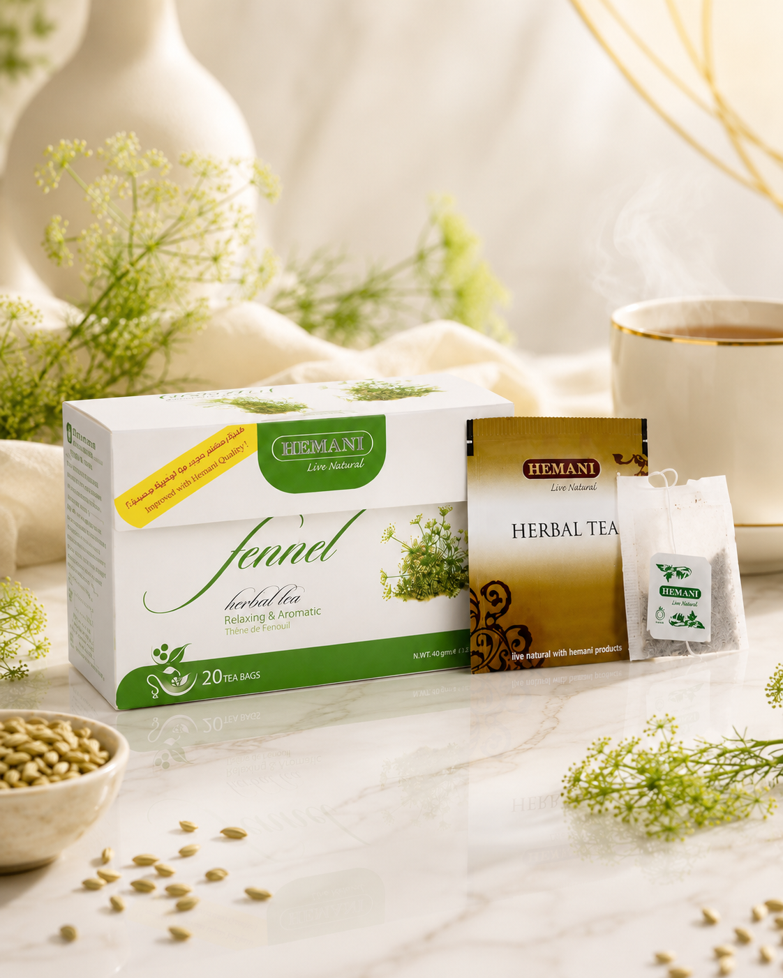 Herbal Tea - Fennel (20 Tea Bags)