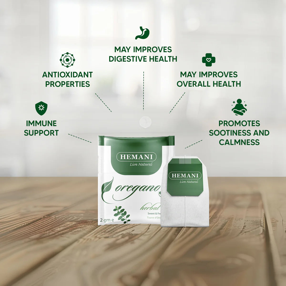 Herbal Tea - Oregano - 20 Tea Bags