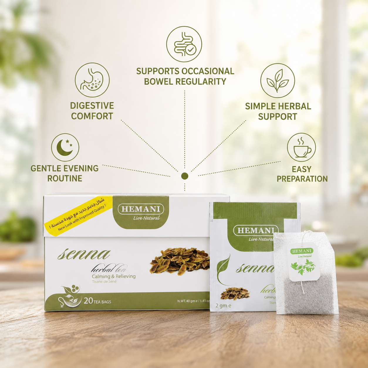 Herbal Tea - Senna - 20 Tea Bags